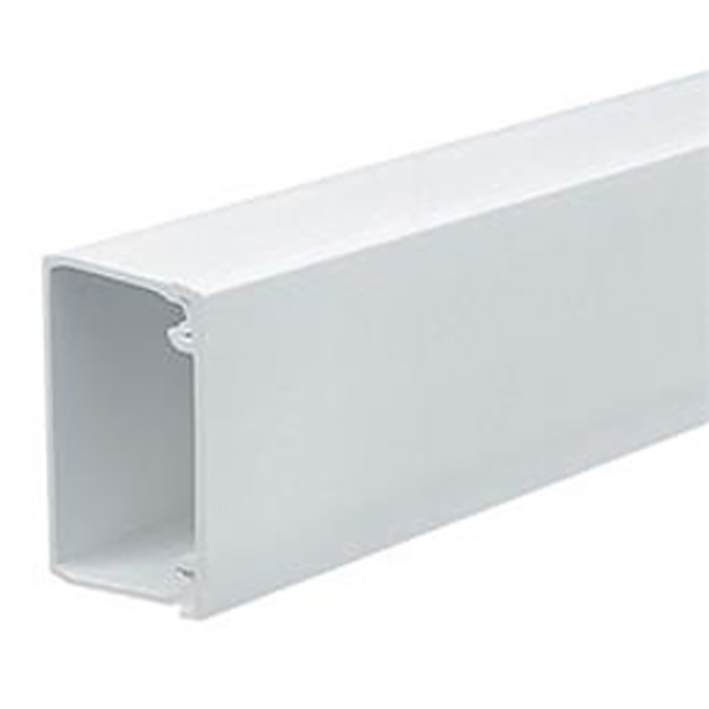 Marshall Tufflex PVC U Maxi Trunking 3m X 75mm X 50mm White 2500045403