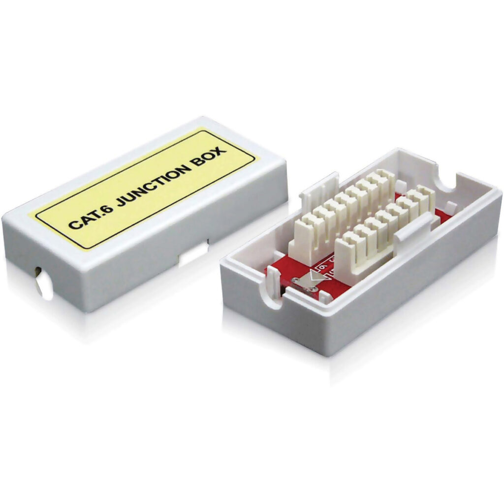 Newlec IDC-IDC Cat5/Cat6 Data Inline Connector White 1050393093